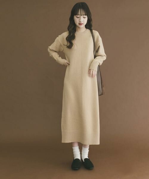 URBAN RESEARCH ITEMS / アーバンリサーチ アイテムズ ワンピース | ループニットベストセットワンピース | 詳細3