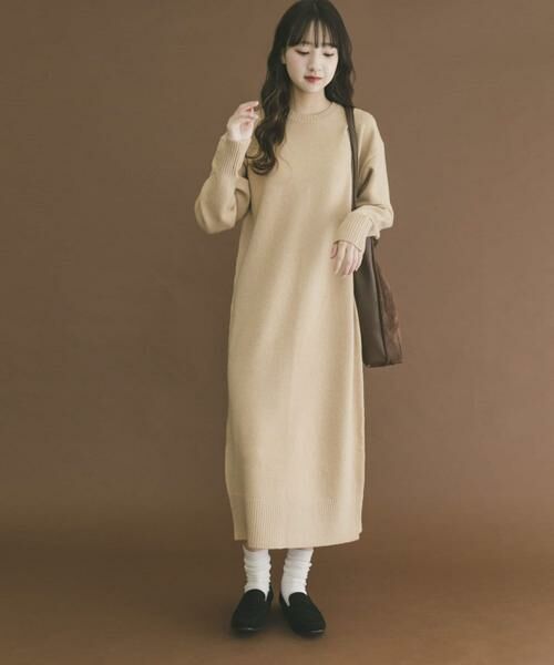URBAN RESEARCH ITEMS / アーバンリサーチ アイテムズ ワンピース | ループニットベストセットワンピース | 詳細4