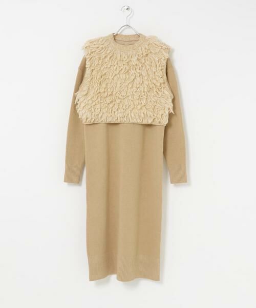 URBAN RESEARCH ITEMS / アーバンリサーチ アイテムズ ワンピース | ループニットベストセットワンピース | 詳細6