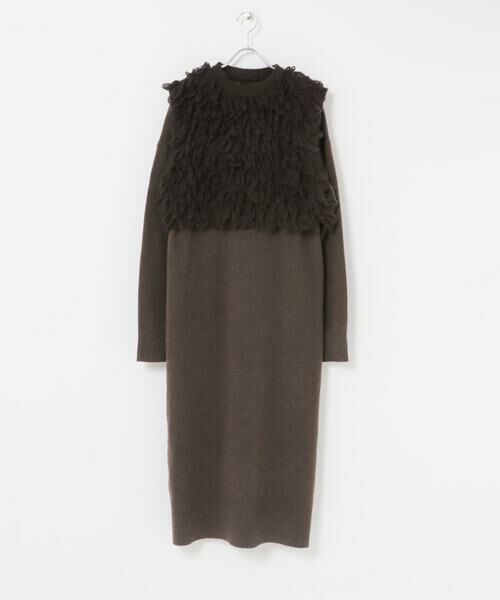 URBAN RESEARCH ITEMS / アーバンリサーチ アイテムズ ワンピース | ループニットベストセットワンピース | 詳細15