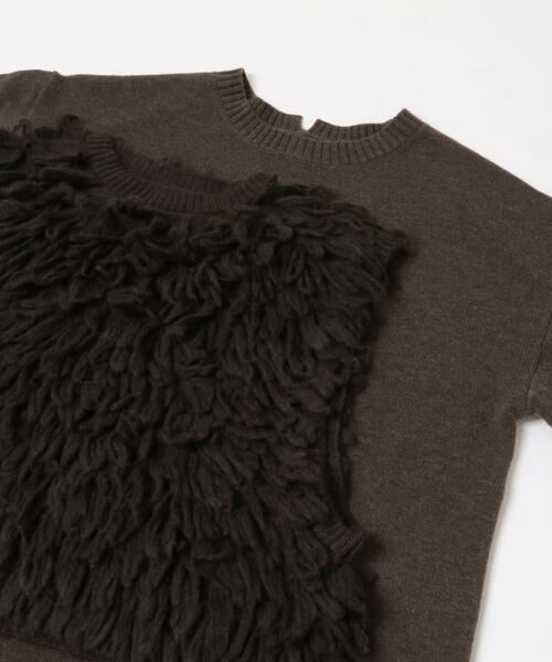 URBAN RESEARCH ITEMS / アーバンリサーチ アイテムズ ワンピース | ループニットベストセットワンピース | 詳細16