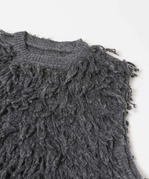 URBAN RESEARCH ITEMS / アーバンリサーチ アイテムズ ワンピース | ループニットベストセットワンピース | 詳細25