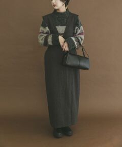 URBAN RESEARCH ITEMS / アーバンリサーチ アイテムズ ワンピース | ゴマツイードジャンパースカート