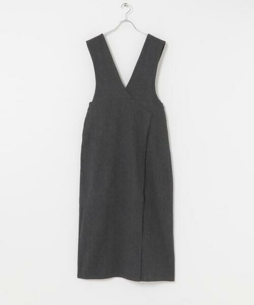 URBAN RESEARCH ITEMS / アーバンリサーチ アイテムズ ワンピース | ゴマツイードジャンパースカート | 詳細7