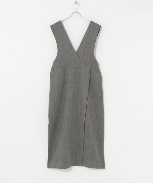 URBAN RESEARCH ITEMS / アーバンリサーチ アイテムズ ワンピース | ゴマツイードジャンパースカート | 詳細21