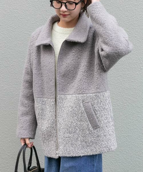 URBAN RESEARCH ITEMS / アーバンリサーチ アイテムズ その他アウター | ボア切替ジャケット | 詳細1