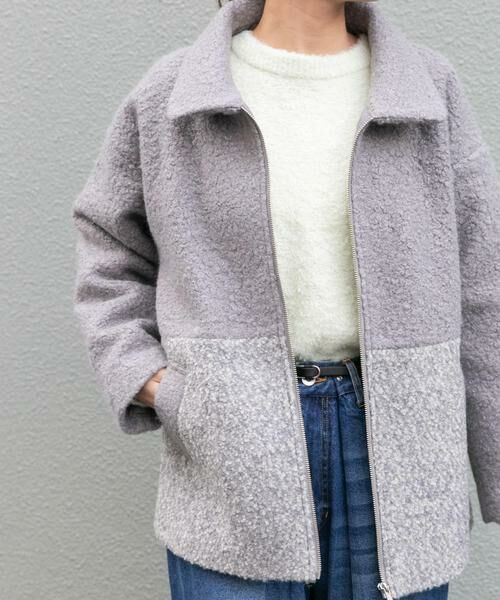 URBAN RESEARCH ITEMS / アーバンリサーチ アイテムズ その他アウター | ボア切替ジャケット | 詳細2