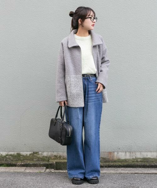 URBAN RESEARCH ITEMS / アーバンリサーチ アイテムズ その他アウター | ボア切替ジャケット | 詳細4