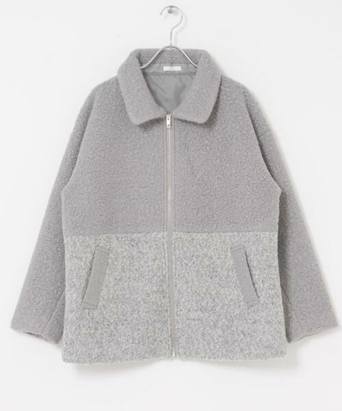 URBAN RESEARCH ITEMS / アーバンリサーチ アイテムズ その他アウター | ボア切替ジャケット | 詳細7