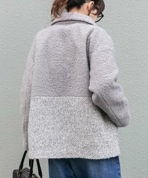 URBAN RESEARCH ITEMS / アーバンリサーチ アイテムズ その他アウター | ボア切替ジャケット(グレー)