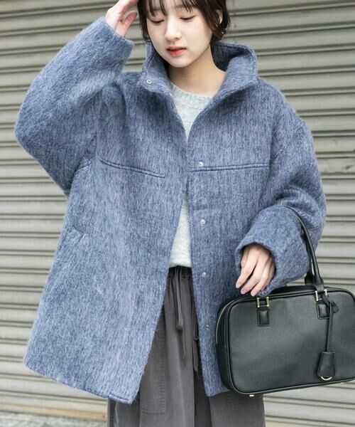 URBAN RESEARCH ITEMS / アーバンリサーチ アイテムズ その他アウター | スタンドカラーオーバージャケット | 詳細9