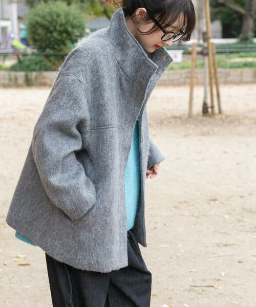 URBAN RESEARCH ITEMS / アーバンリサーチ アイテムズ その他アウター | スタンドカラーオーバージャケット | 詳細17