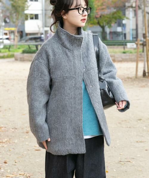 URBAN RESEARCH ITEMS / アーバンリサーチ アイテムズ その他アウター | スタンドカラーオーバージャケット | 詳細19