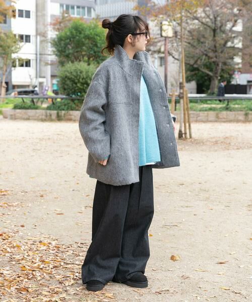 URBAN RESEARCH ITEMS / アーバンリサーチ アイテムズ その他アウター | スタンドカラーオーバージャケット | 詳細20