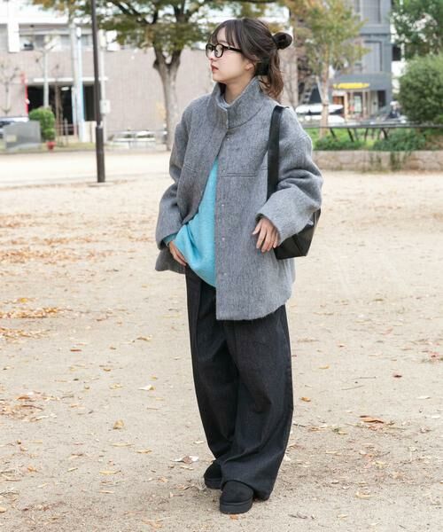 URBAN RESEARCH ITEMS / アーバンリサーチ アイテムズ その他アウター | スタンドカラーオーバージャケット | 詳細22