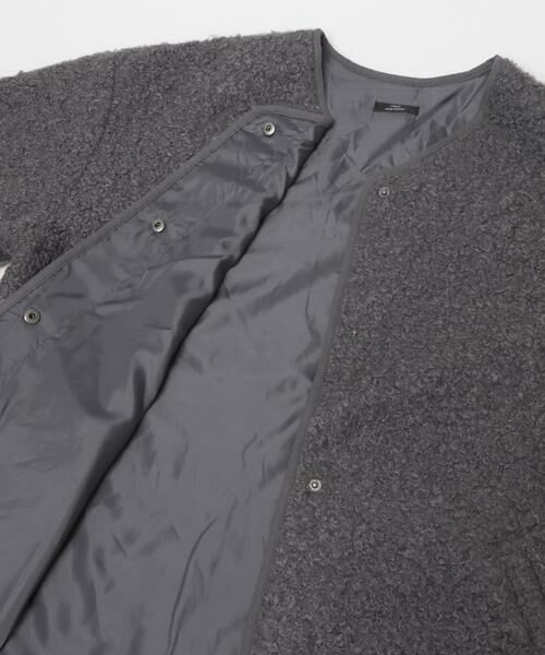 URBAN RESEARCH ITEMS / アーバンリサーチ アイテムズ ノーカラージャケット | ボアジャケット | 詳細26