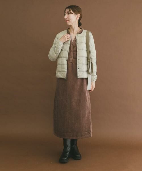 URBAN RESEARCH ITEMS / アーバンリサーチ アイテムズ ダウンジャケット・ベスト | TAION　CREW NECK BUTTON DOWN JACKET | 詳細21