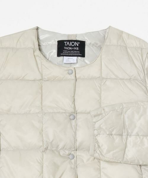 URBAN RESEARCH ITEMS / アーバンリサーチ アイテムズ ダウンジャケット・ベスト | TAION　CREW NECK BUTTON DOWN JACKET | 詳細24