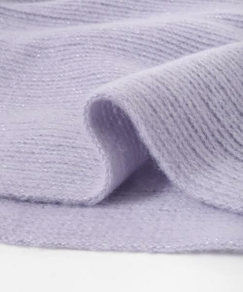 URBAN RESEARCH ITEMS / アーバンリサーチ アイテムズ マフラー・ショール・スヌード・ストール | グリッターソフトラッセルストール | 詳細4