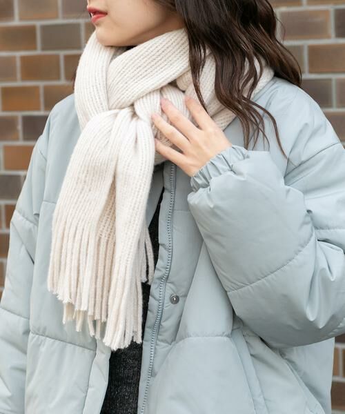 URBAN RESEARCH ITEMS / アーバンリサーチ アイテムズ マフラー・ショール・スヌード・ストール | グリッターソフトラッセルストール | 詳細6