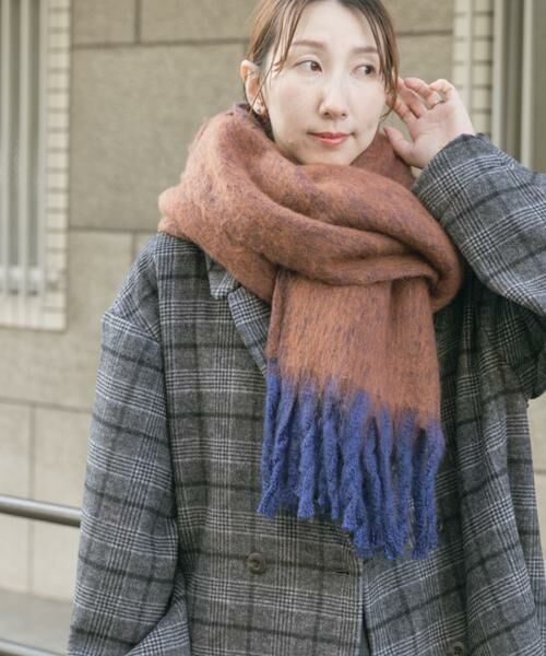URBAN RESEARCH ITEMS / アーバンリサーチ アイテムズ マフラー・ショール・スヌード・ストール | ソフトブークレストール | 詳細5