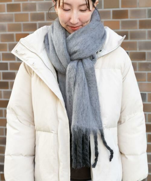 URBAN RESEARCH ITEMS / アーバンリサーチ アイテムズ マフラー・ショール・スヌード・ストール | ソフトブークレストール | 詳細12