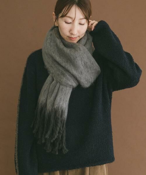 URBAN RESEARCH ITEMS / アーバンリサーチ アイテムズ マフラー・ショール・スヌード・ストール | ソフトブークレストール | 詳細15