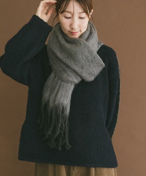 URBAN RESEARCH ITEMS / アーバンリサーチ アイテムズ マフラー・ショール・スヌード・ストール | ソフトブークレストール | 詳細16