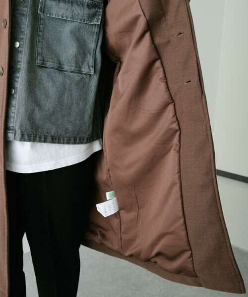 URBAN RESEARCH ITEMS / アーバンリサーチ アイテムズ その他アウター | ウールライクメルトン ロングコート | 詳細7