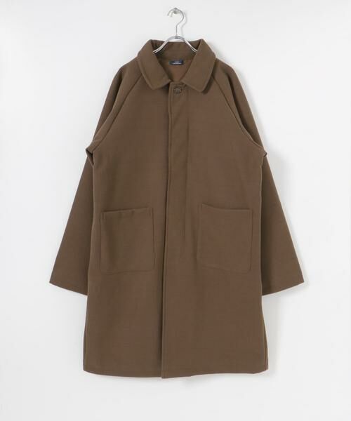 URBAN RESEARCH ITEMS / アーバンリサーチ アイテムズ その他アウター | ウールライクメルトン ロングコート | 詳細9