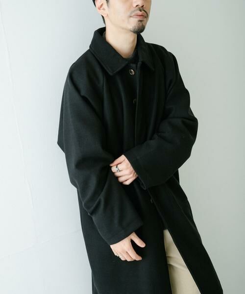 URBAN RESEARCH ITEMS / アーバンリサーチ アイテムズ その他アウター | ウールライクメルトン ロングコート | 詳細13