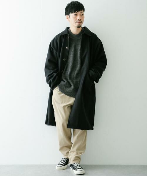 URBAN RESEARCH ITEMS / アーバンリサーチ アイテムズ その他アウター | ウールライクメルトン ロングコート | 詳細14