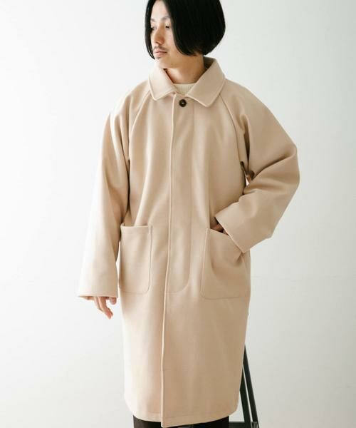 URBAN RESEARCH ITEMS / アーバンリサーチ アイテムズ その他アウター | ウールライクメルトン ロングコート | 詳細16