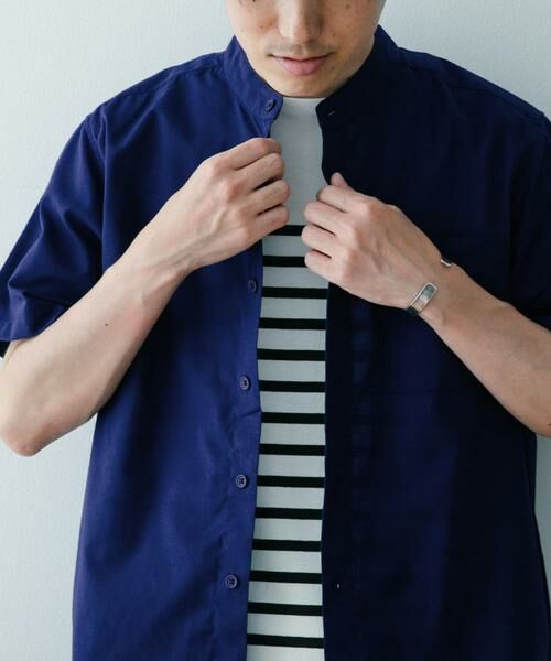 URBAN RESEARCH ITEMS / アーバンリサーチ アイテムズ シャツ・ブラウス | 『UR TECH Smart Linen Touch』ハイパフォーマンスリネン バンドカラーシャツ | 詳細8