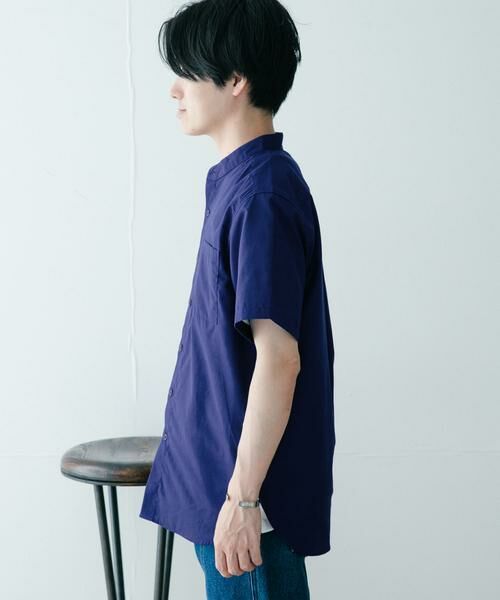 URBAN RESEARCH ITEMS / アーバンリサーチ アイテムズ シャツ・ブラウス | 『UR TECH Smart Linen Touch』ハイパフォーマンスリネン バンドカラーシャツ | 詳細17