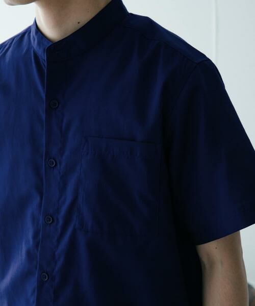 URBAN RESEARCH ITEMS / アーバンリサーチ アイテムズ シャツ・ブラウス | 『UR TECH Smart Linen Touch』ハイパフォーマンスリネン バンドカラーシャツ | 詳細20