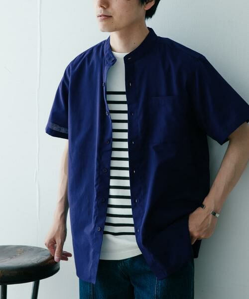 URBAN RESEARCH ITEMS / アーバンリサーチ アイテムズ シャツ・ブラウス | 『UR TECH Smart Linen Touch』ハイパフォーマンスリネン バンドカラーシャツ | 詳細9