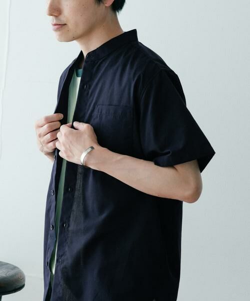 URBAN RESEARCH ITEMS / アーバンリサーチ アイテムズ シャツ・ブラウス | 『UR TECH Smart Linen Touch』ハイパフォーマンスリネン バンドカラーシャツ | 詳細27