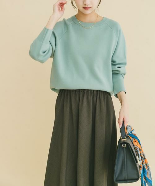 URBAN RESEARCH ITEMS / アーバンリサーチ アイテムズ ワンピース | スウェットライクニットスカートセット | 詳細1