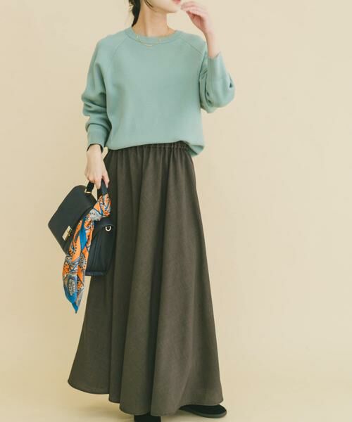 URBAN RESEARCH ITEMS / アーバンリサーチ アイテムズ ワンピース | スウェットライクニットスカートセット | 詳細2