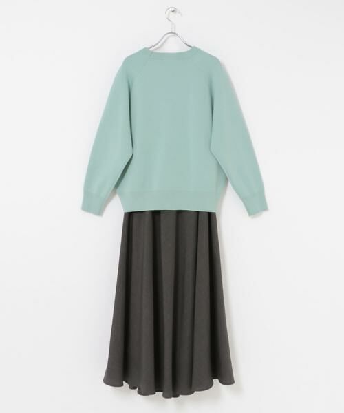 URBAN RESEARCH ITEMS / アーバンリサーチ アイテムズ ワンピース | スウェットライクニットスカートセット | 詳細7