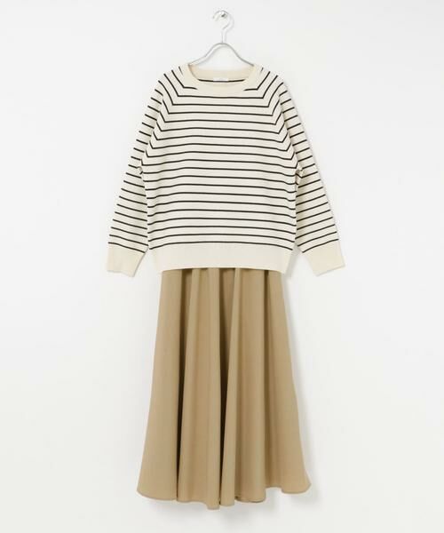 URBAN RESEARCH ITEMS / アーバンリサーチ アイテムズ ワンピース | スウェットライクニットスカートセット | 詳細16