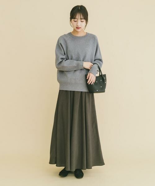 URBAN RESEARCH ITEMS / アーバンリサーチ アイテムズ ワンピース | スウェットライクニットスカートセット | 詳細21