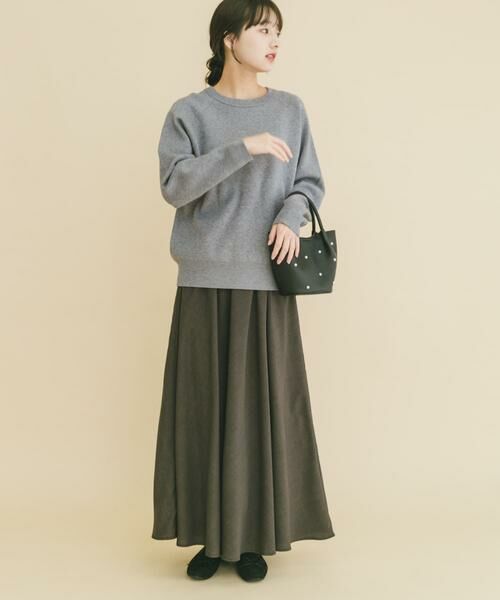 URBAN RESEARCH ITEMS / アーバンリサーチ アイテムズ ワンピース | スウェットライクニットスカートセット | 詳細22