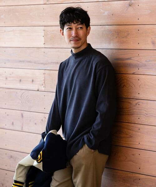 URBAN RESEARCH ITEMS / アーバンリサーチ アイテムズ Tシャツ | ハイネックリブカットソー | 詳細1