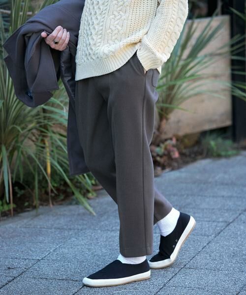 URBAN RESEARCH ITEMS / アーバンリサーチ アイテムズ その他パンツ | ウールタッチ センタープレスパンツ | 詳細14