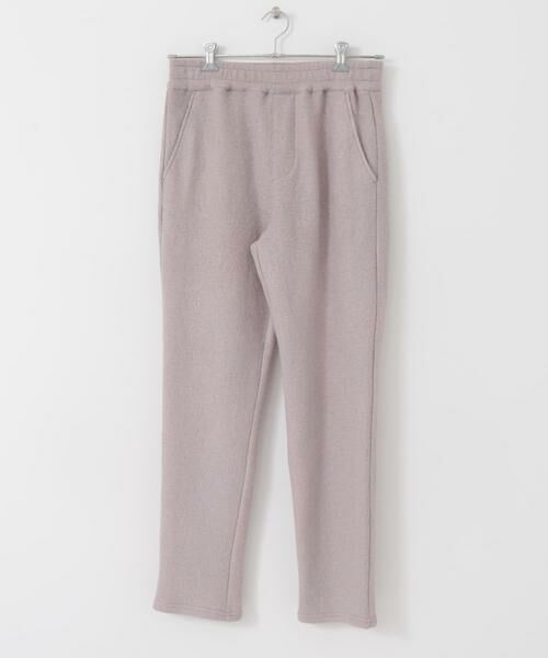 URBAN RESEARCH ITEMS / アーバンリサーチ アイテムズ その他パンツ | 圧縮ウールニット テーパードパンツ(ベージュ)