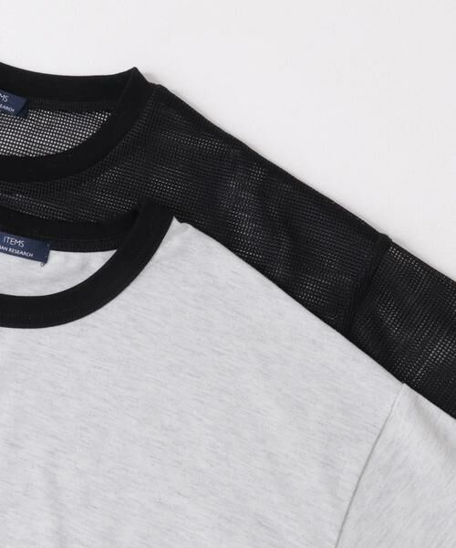 URBAN RESEARCH ITEMS / アーバンリサーチ アイテムズ Tシャツ | メッシュトップス+Tシャツ レイヤードセット | 詳細15