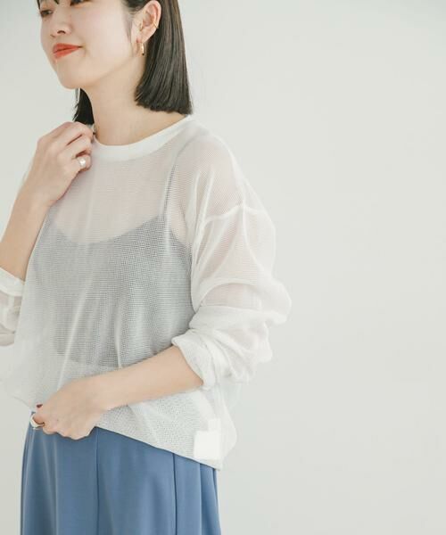 URBAN RESEARCH ITEMS / アーバンリサーチ アイテムズ Tシャツ | メッシュトップス+Tシャツ レイヤードセット | 詳細21