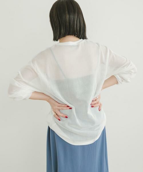 URBAN RESEARCH ITEMS / アーバンリサーチ アイテムズ Tシャツ | メッシュトップス+Tシャツ レイヤードセット | 詳細22